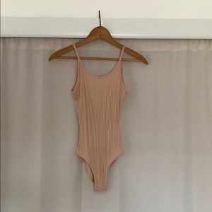 Open back body suit